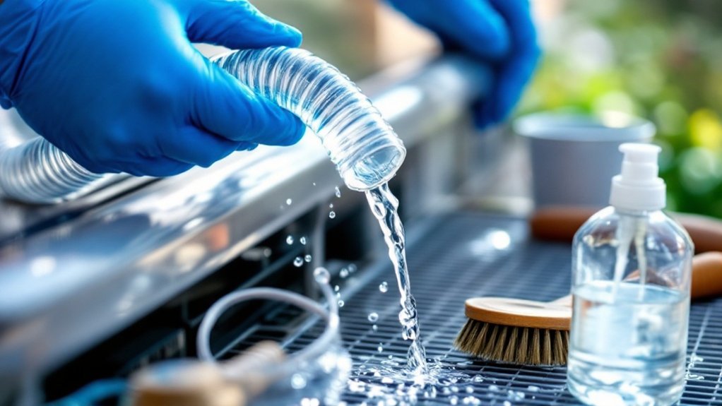 clean air conditioner drainage