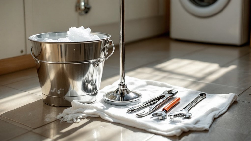 unclogging drains tools needed